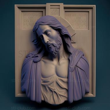 3D model st jesus (STL)